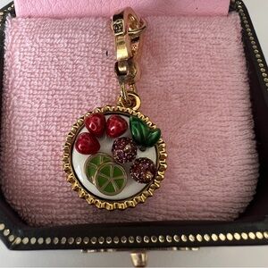 Rare, Collectors - Juicy Couture fruit tart charm